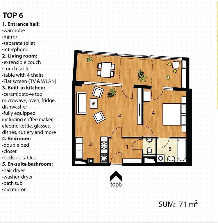 Modern Apartments In Wiedeń